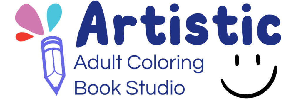 Artistic Adult Coloring Book Studio